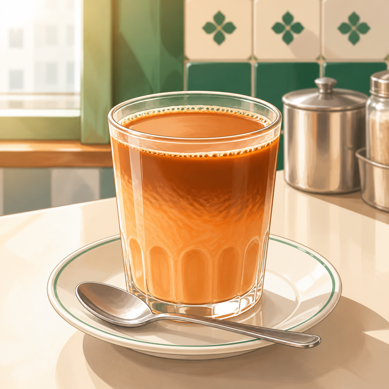 Hong Kong-style yuanyang milk tea and coffee drink