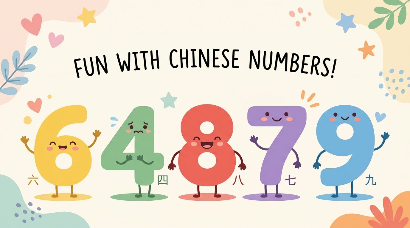 Fun with Chinese Numbers illustration